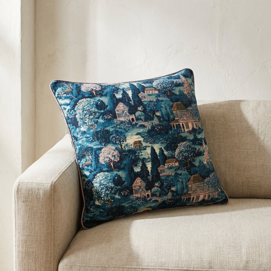 Country Garden Cushion — The Lower Garden