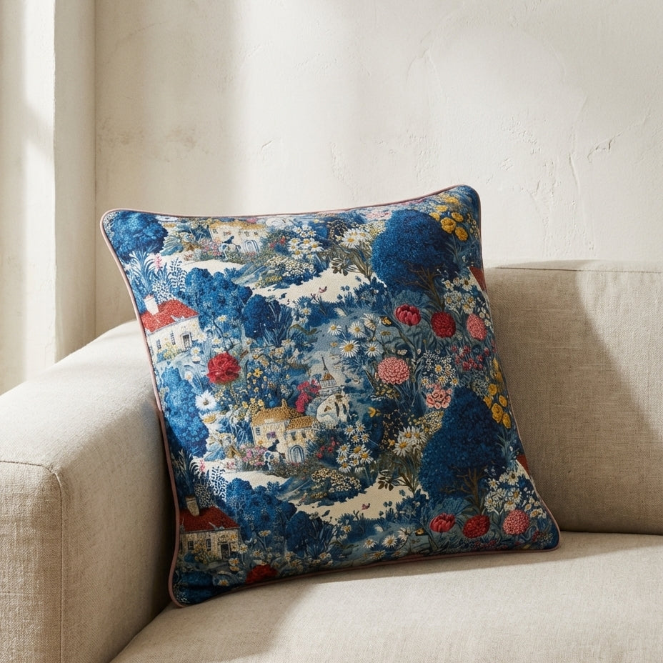 Country Garden Cushion — A Corner Of Summer