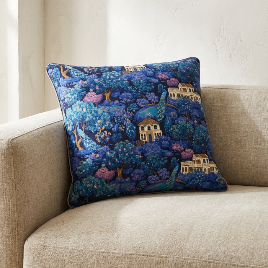 Country Garden Cushion — The Night Garden