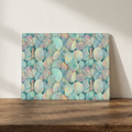 Cockles in Bloom – Shell Print Glass Worktop Saver