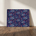 Shoals in Deep Water – Fish Print Glass Worktop Saver