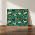 Held by the Water – Duck Print Glass Worktop Saver