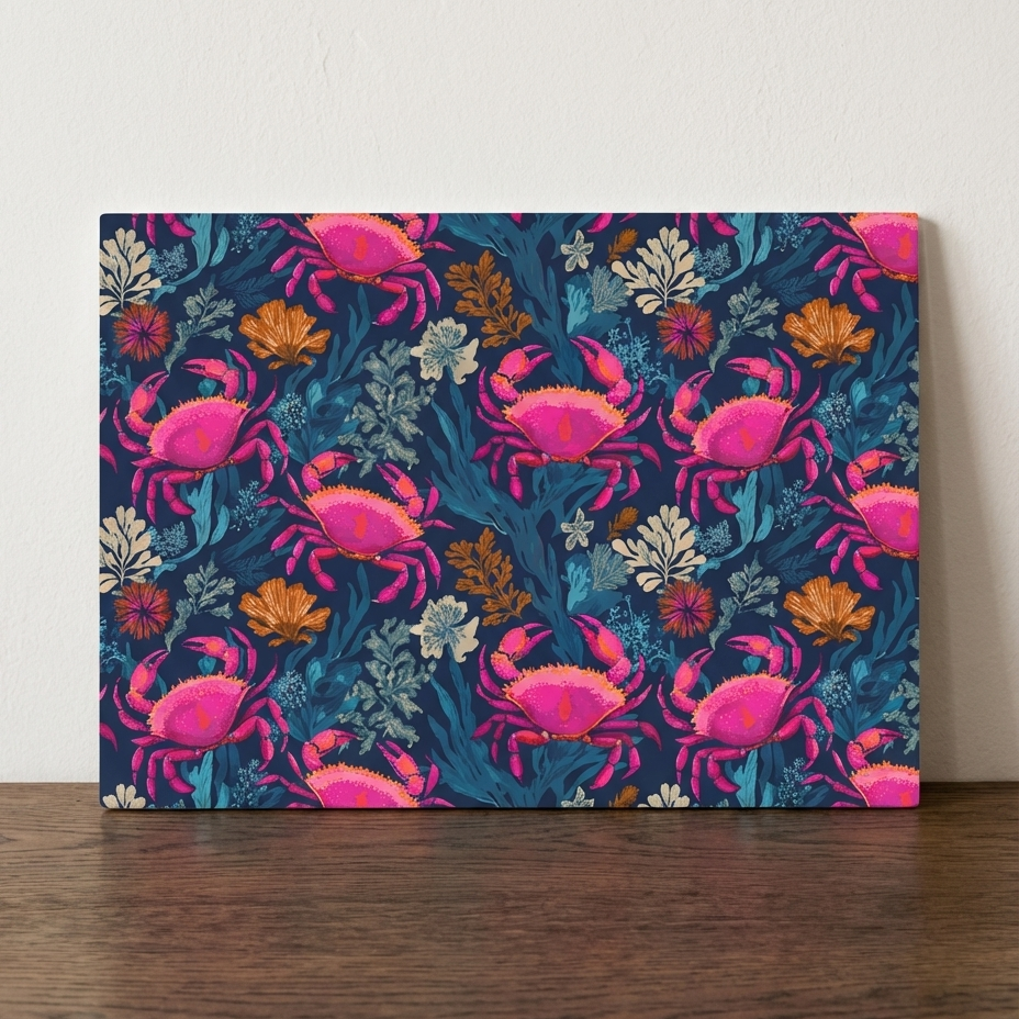 Among the Rockpools – Rectangular Stonemax Serving Board