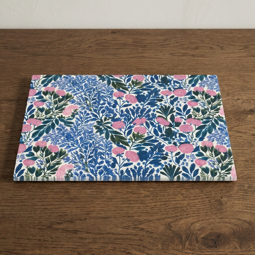 Hedgerow Whispers – Rectangular Stonemax Serving Board