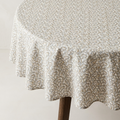 Season of Oysters — Coastal Shell Cotton-Linen Tablecloth