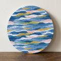 Where the Sea Softens – Round Stonemax Serving Board