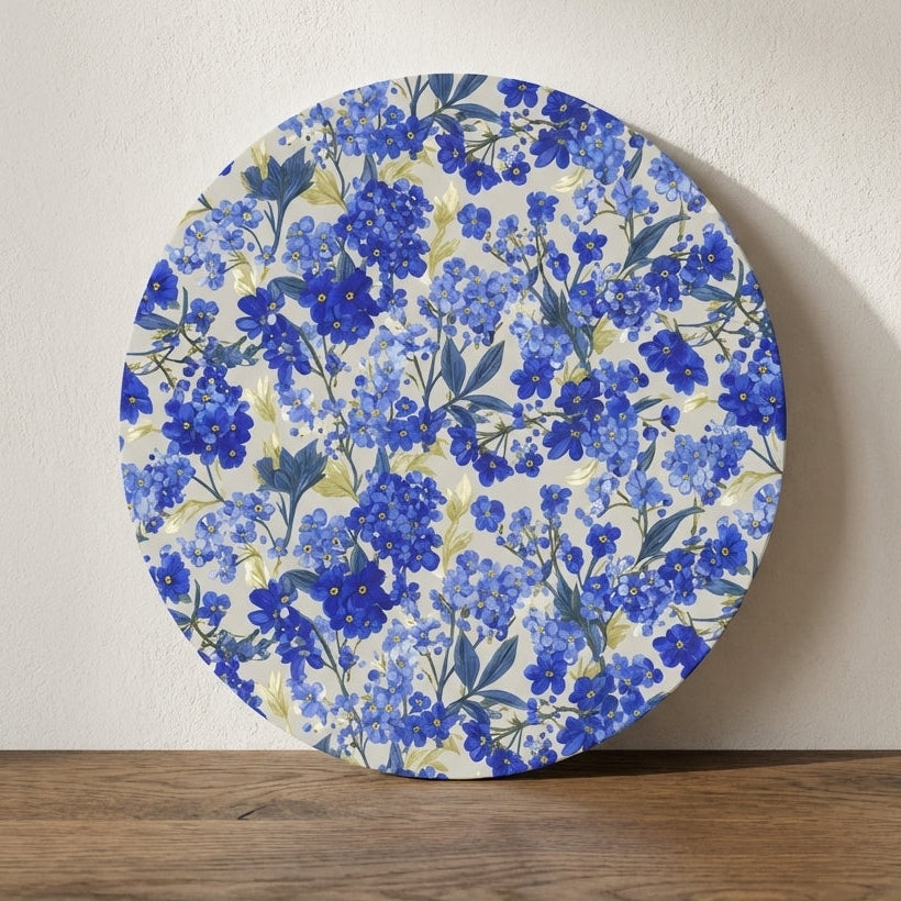 Do Not Forget Me – Round Stonemax Serving Board