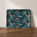 Between Water & Wing – Kingfisher Tea Tray