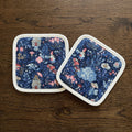 Where the Small Folk Dwell – Cornish Pixie Print Cotton Hot Dish Pads