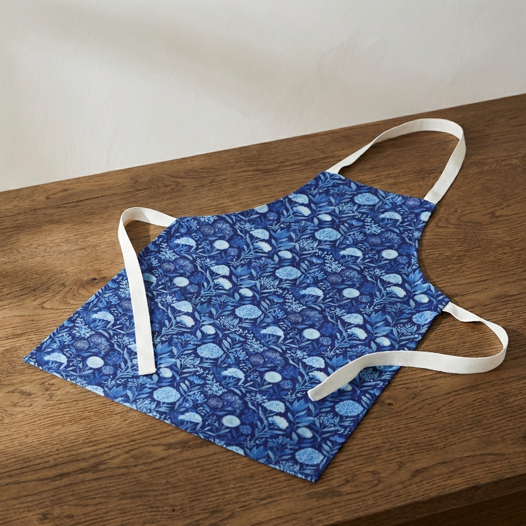 Ink & Petal – Botanical Print Cotton Apron