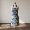 Golden Rind – Lemon Botanical Print Cotton Apron