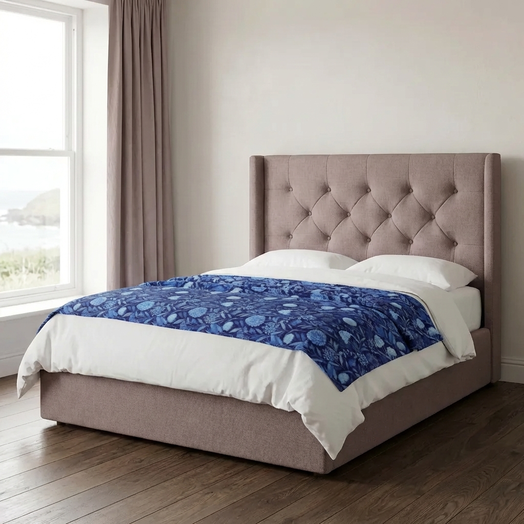 Organic Cotton Throw — Ink & Petal