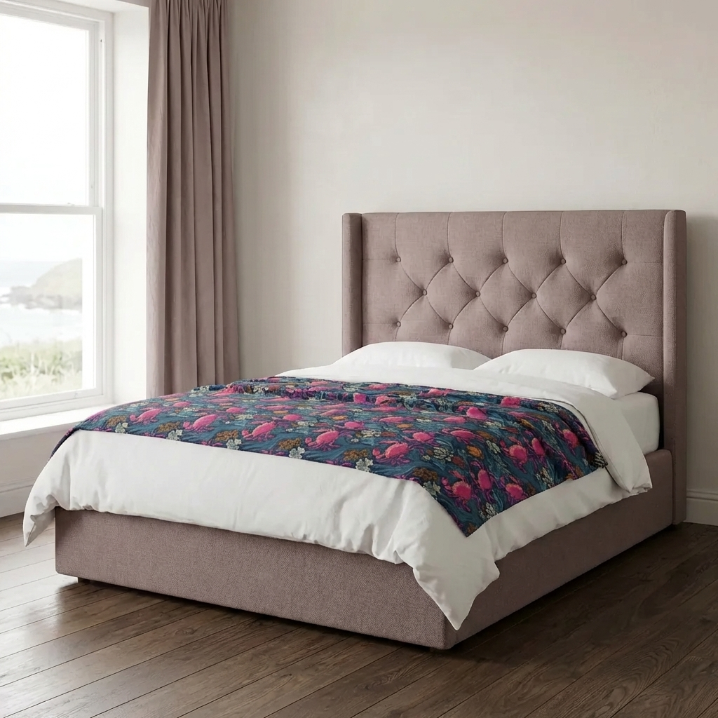 Organic Cotton Throw — Among The Rockpools