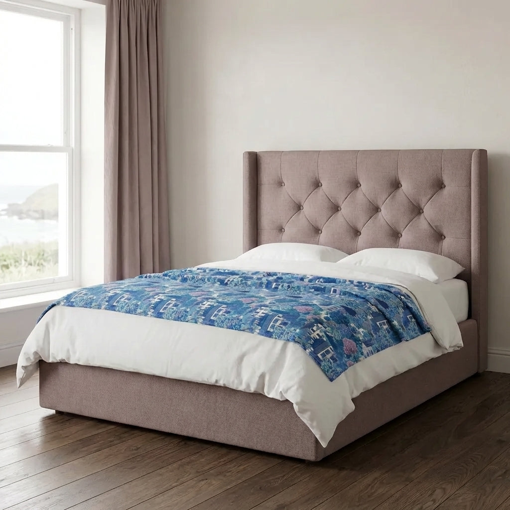 Organic Cotton Throw — Cottages In The Blue Garden
