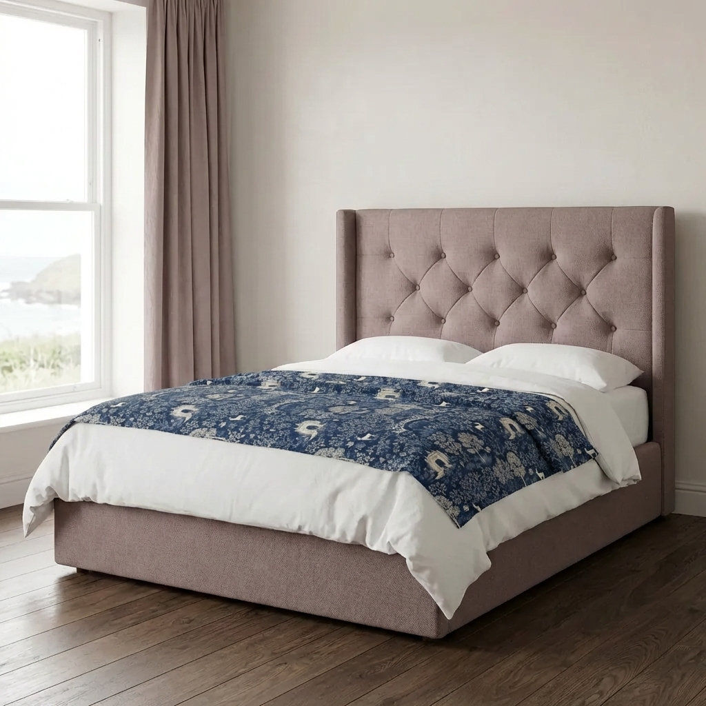 Organic Cotton Throw — At The Edge Of The Estate