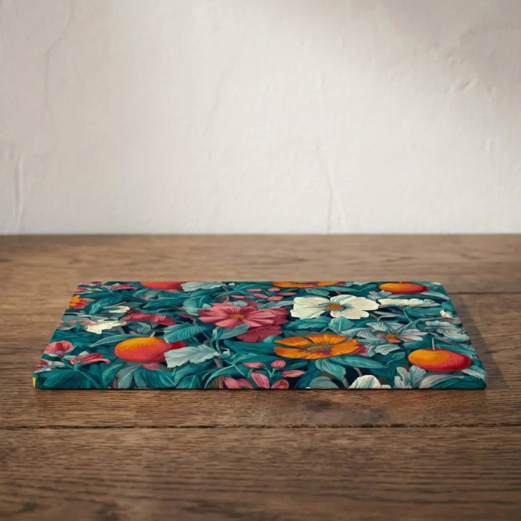 Between Garden Walls – Floral Stonemax Chopping Board