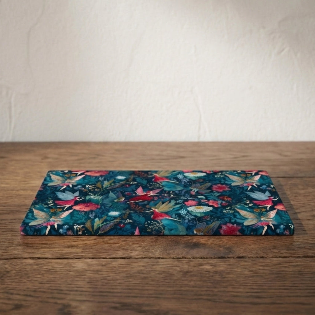 The Enchanted Garden – Fairy Print – Stonemax Chopping Board