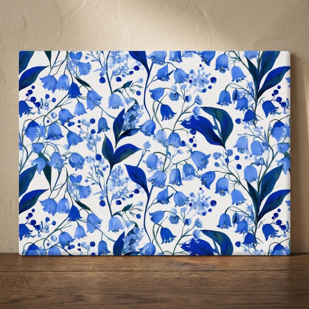Where the Woods Turn Blue – Bluebell Stonemax Chopping Board